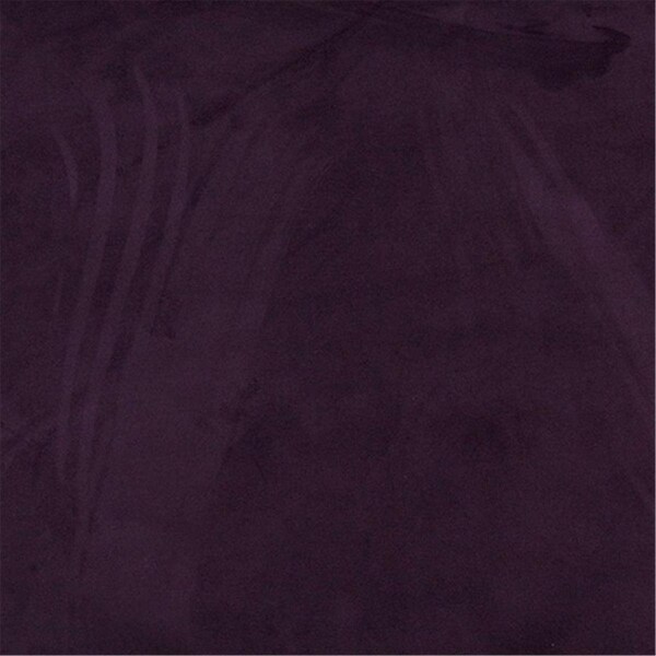 Finefabrics 54 in. Wide Dark Purple, Microsuede Upholstery Grade Fabric FI1194 - main